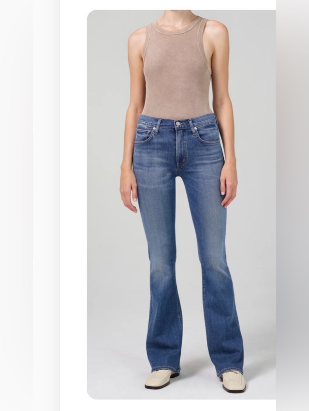 Citizens Of Humanity Emannuelle Mid-rise Bootcut Jean 30" - Highball